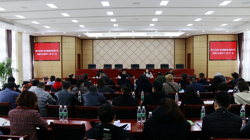 公司召開黨委擴大會 傳達學習市十三次黨代會精神