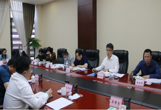 市委常委、市政府常務副市長肖冰東 蒞臨匯東股份公司調研指導工作