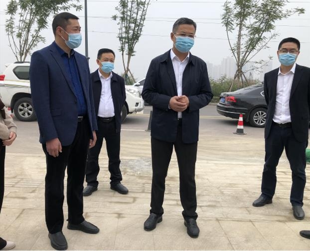 龍騰鑫副市長帶隊調研 臥龍湖二期為老服務綜合體項目