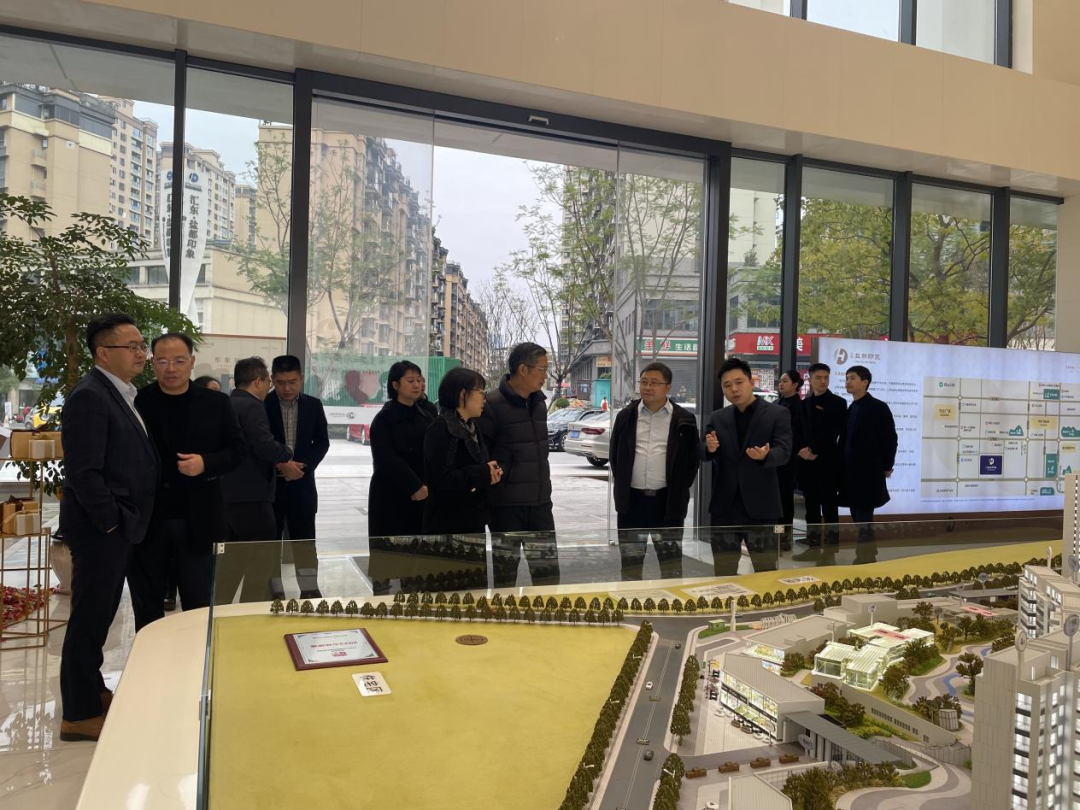 自貢市委常委、市總工會主席龍騰鑫調(diào)研“匯東鹽都印象”項目