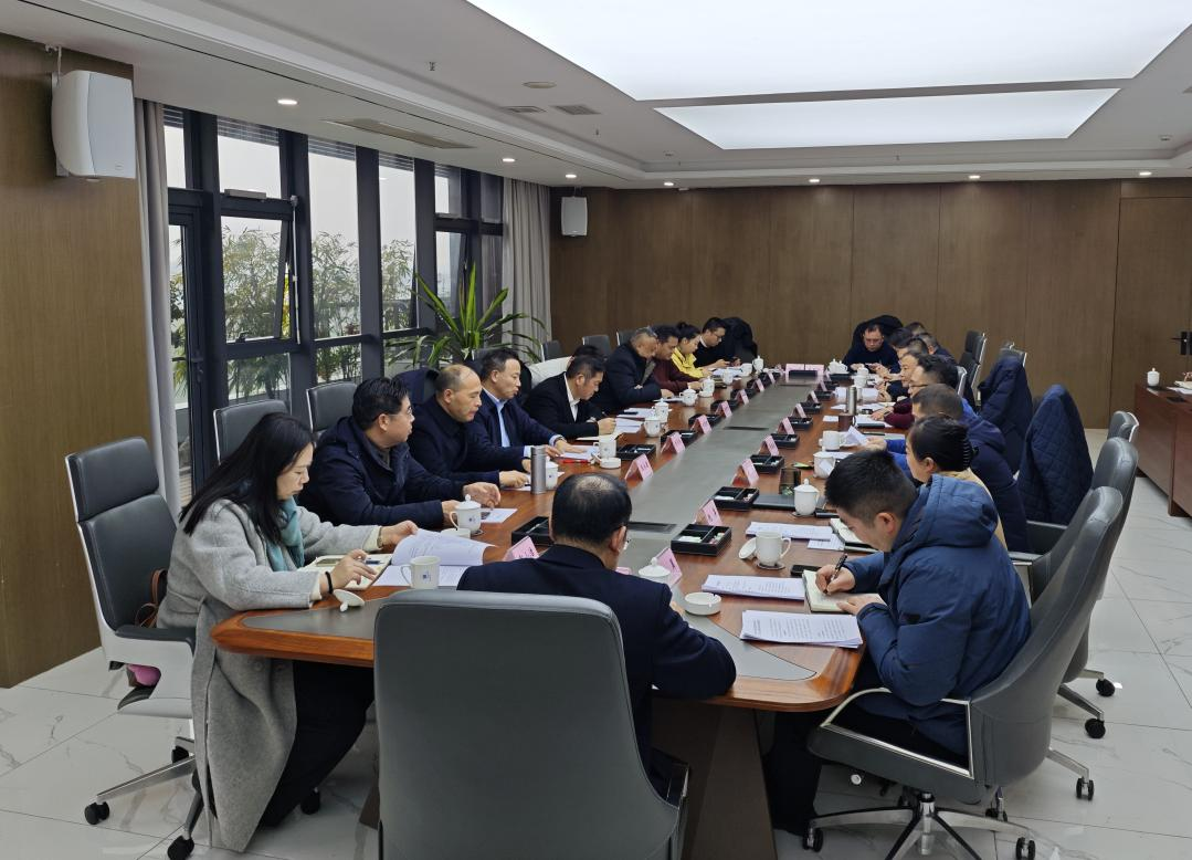 自貢市人大常委會副主任劉曉彬率隊蒞臨我司考察調研